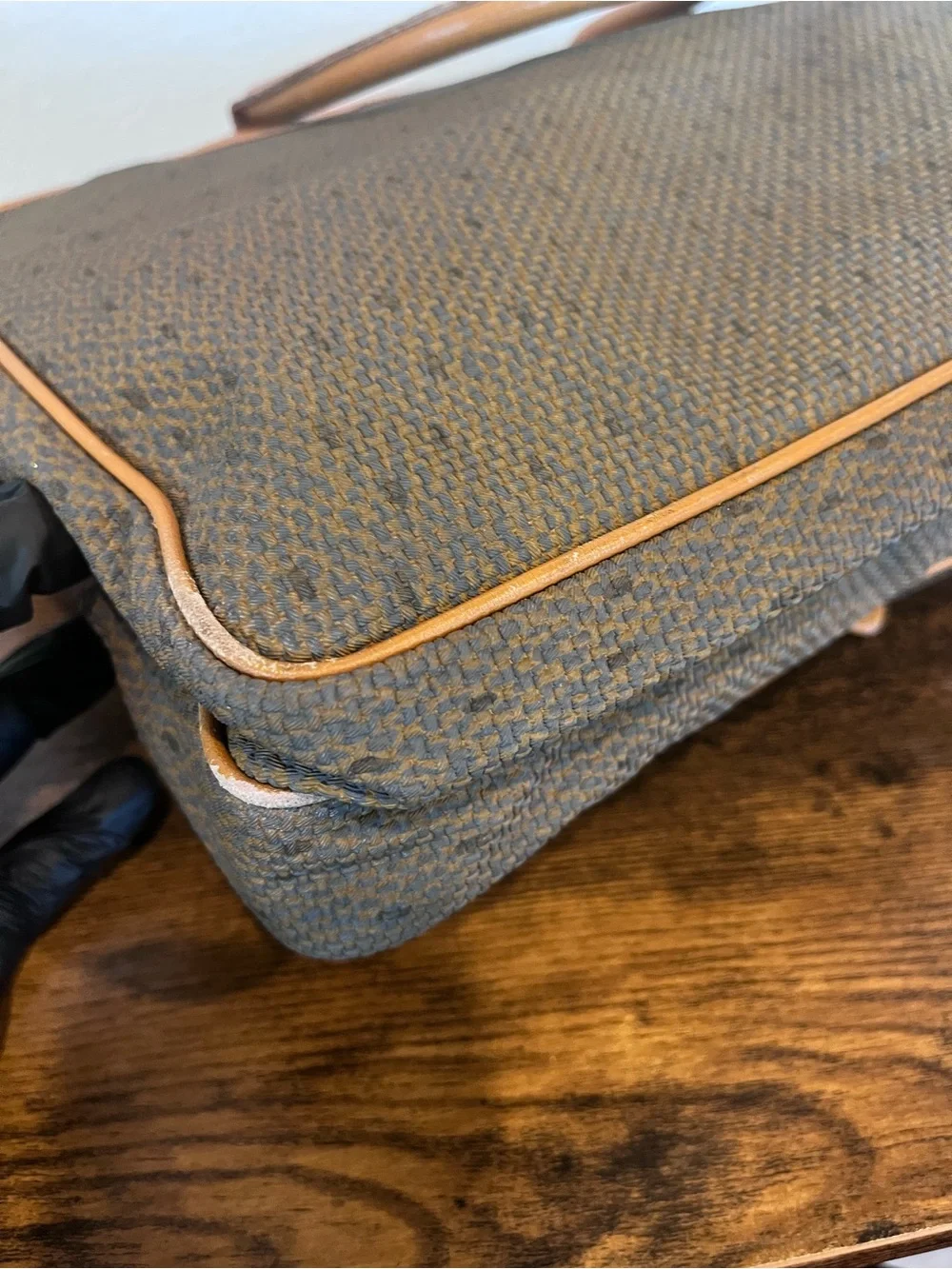 YSL vintage briefcase